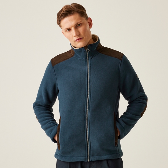 Men's Faversham Full Zip Fleece | Navy