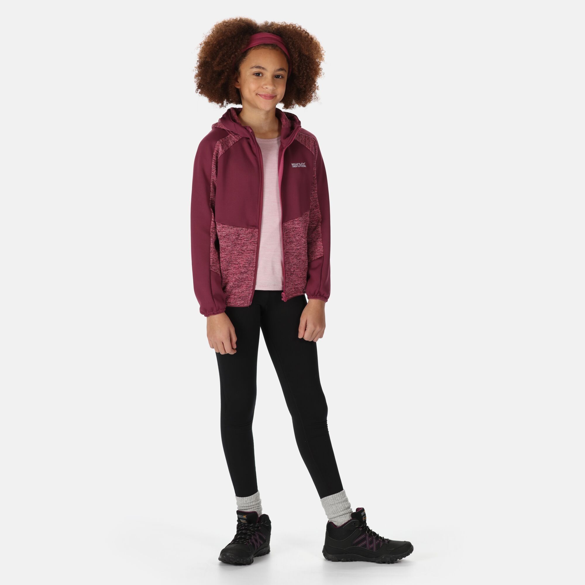 Kids' Dissolver VI Marl Knit Fleece | Violet Amaranth Haze