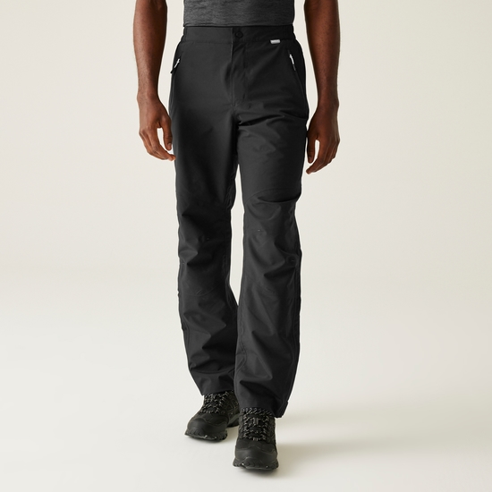 Men's Highton Waterproof Overtrousers | Black