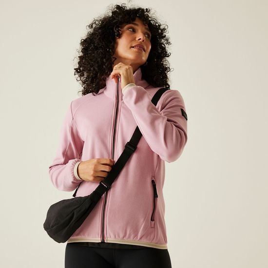 Women's Malana Full Zip Fleece | Lilas