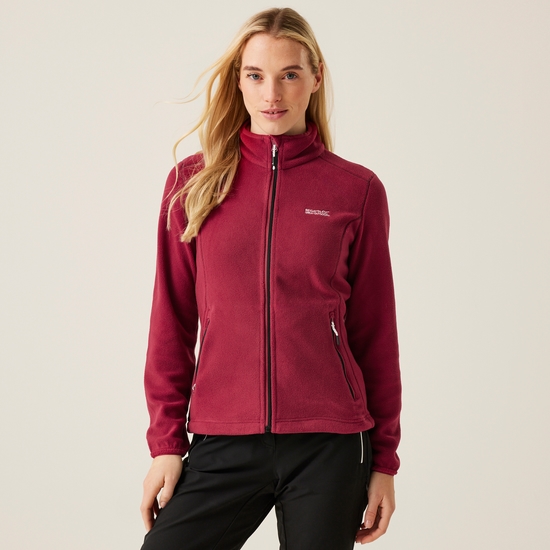 Women's Floreo IV Full Zip Fleece | Rumba Red