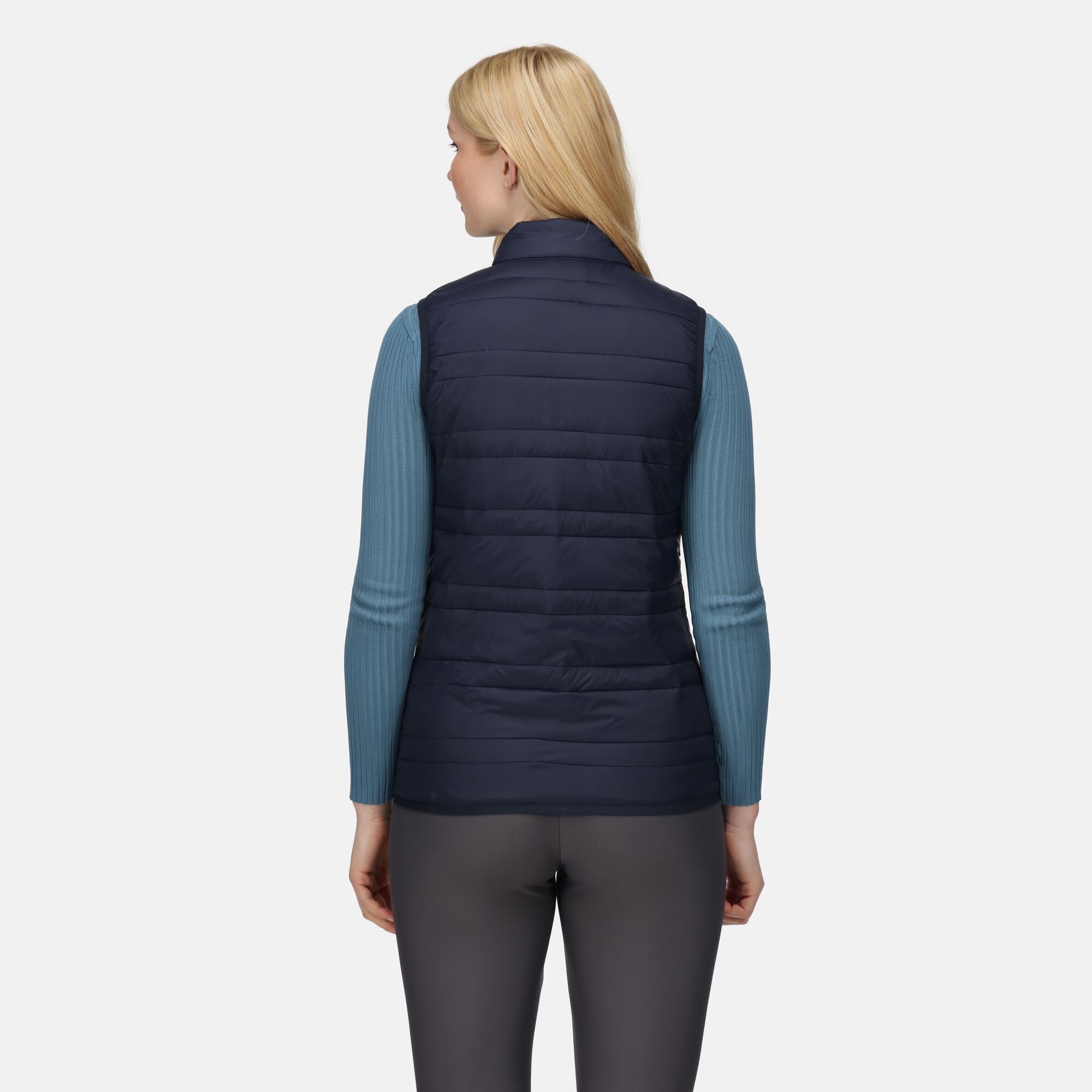 Womens Firedown Down-Touch Insulated Bodywarmer | Navy French Blue