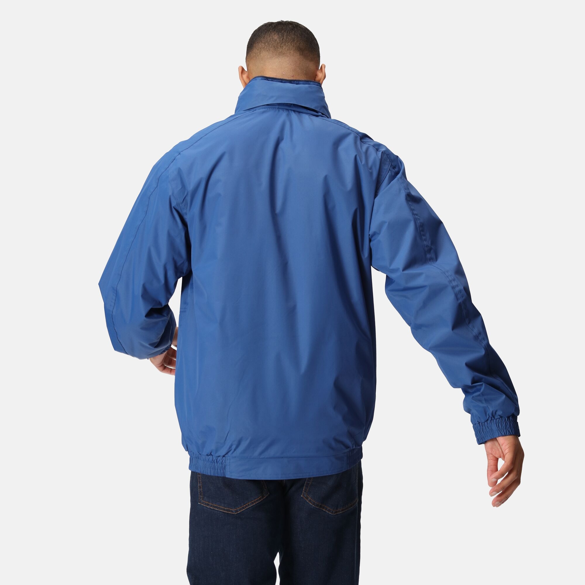 Men's Dover Fleece Lined Waterproof Insulated Bomber Jacket | Royal Blue Navy