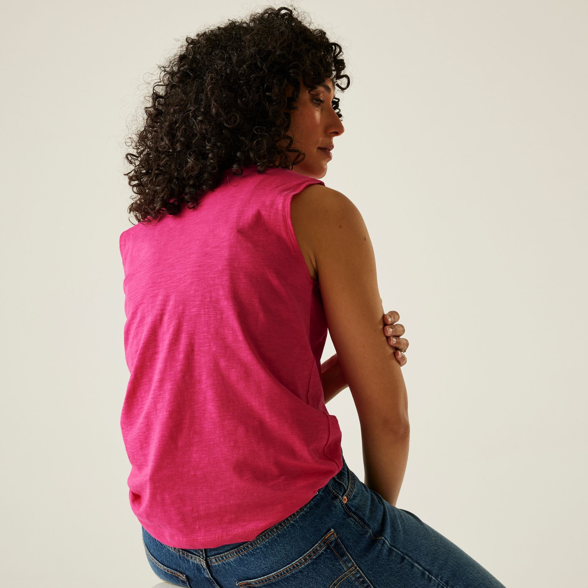 Women's Fariene Sleeveless Top | Pink Fusion
