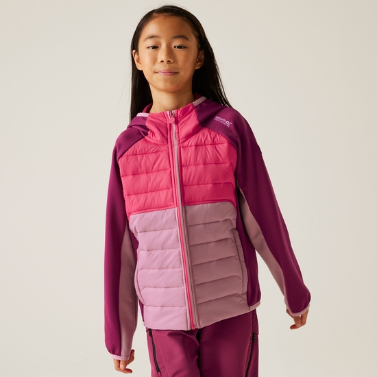 Kids' Kielder IX Hybrid Jacket | Lilas Pop Beaujolais