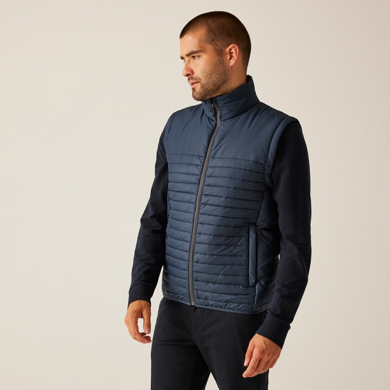 Men's Honestly Made 100% Recycled Insulated Bodywarmer | Navy