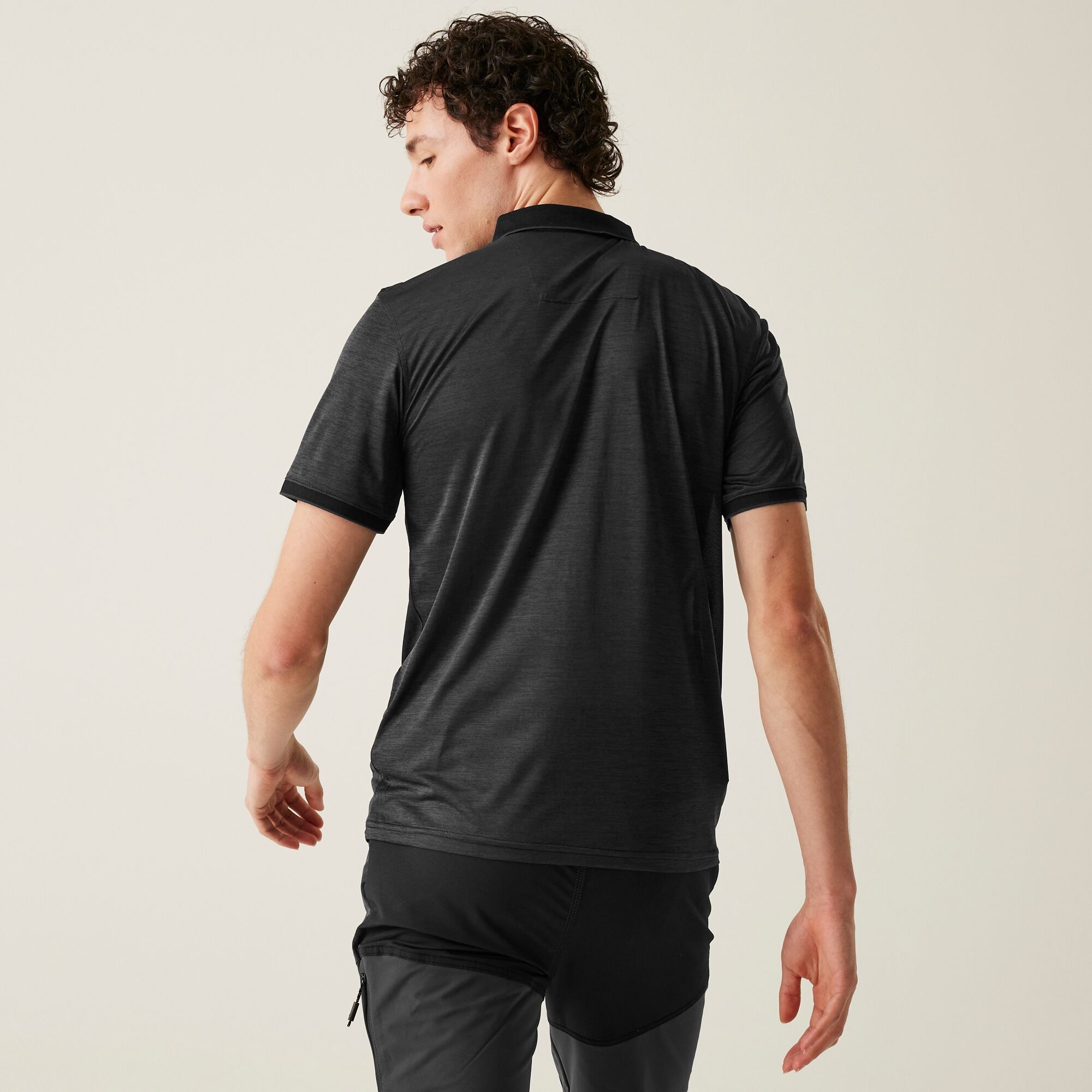 Men's Remex II Jersey Polo Shirt | Black