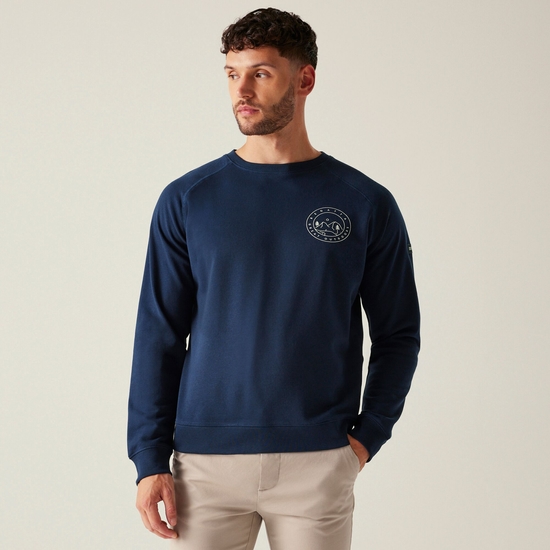 Men's Nithsdale Crewneck Sweatshirt | Navy For Every Adventure