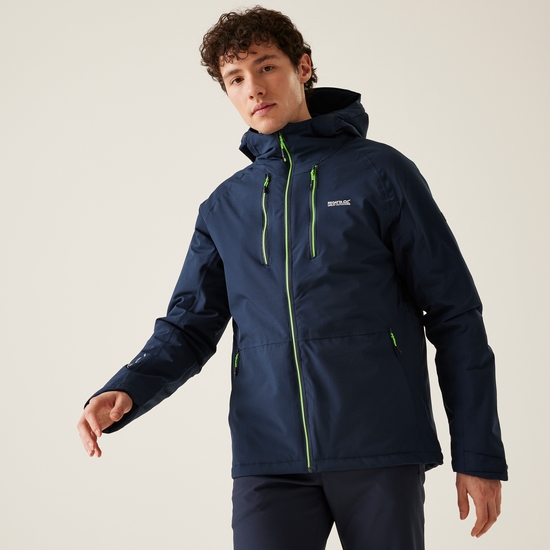 Men's Highton Stretch Padded Jacket III | Navy Green Flash
