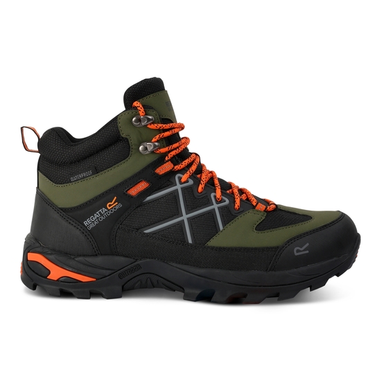 Men's Samaris III Walking Boots | Cypress Green Blaze Orange