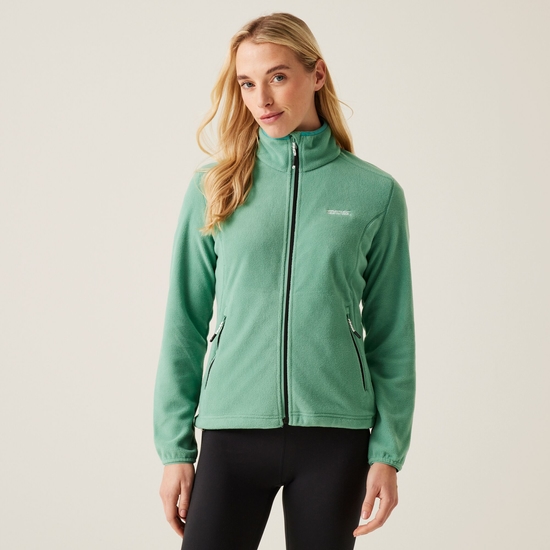 Women's Floreo IV Full Zip Fleece | Dusty Green
