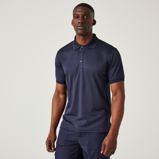 Men's Navigate Short Sleeve Polo Shirt | Navy Seal
