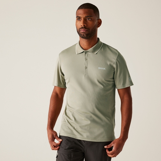 Men's Maverick V Active Polo Shirt | Golden Sand