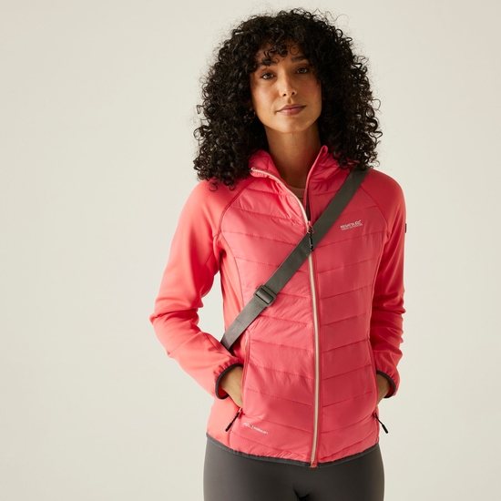 Women's Andreson VIII Hybrid Jacket | Peach Bloom Seal Grey