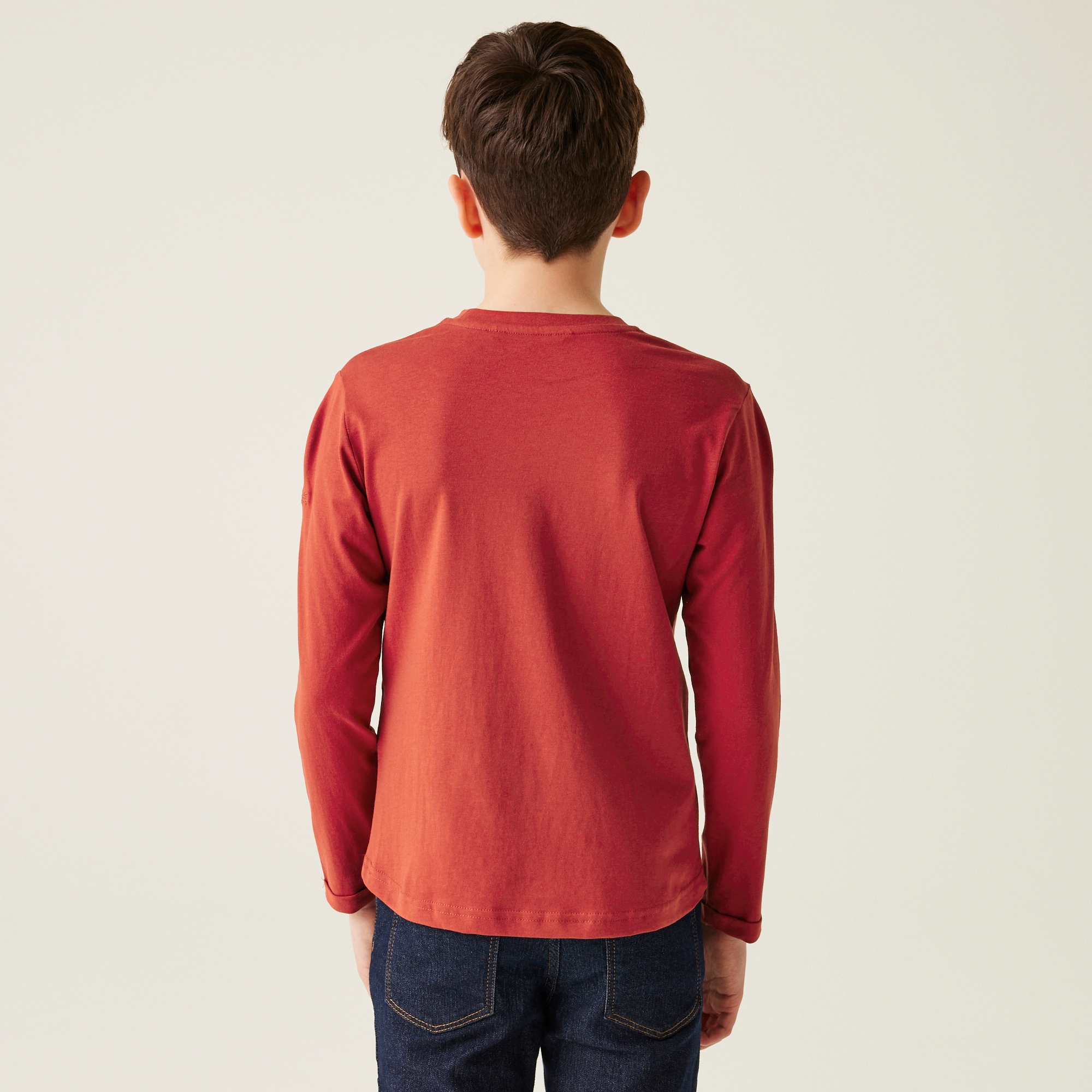 Kids' Wenbie III Graphic T-Shirt | Red Ochre Photo Split