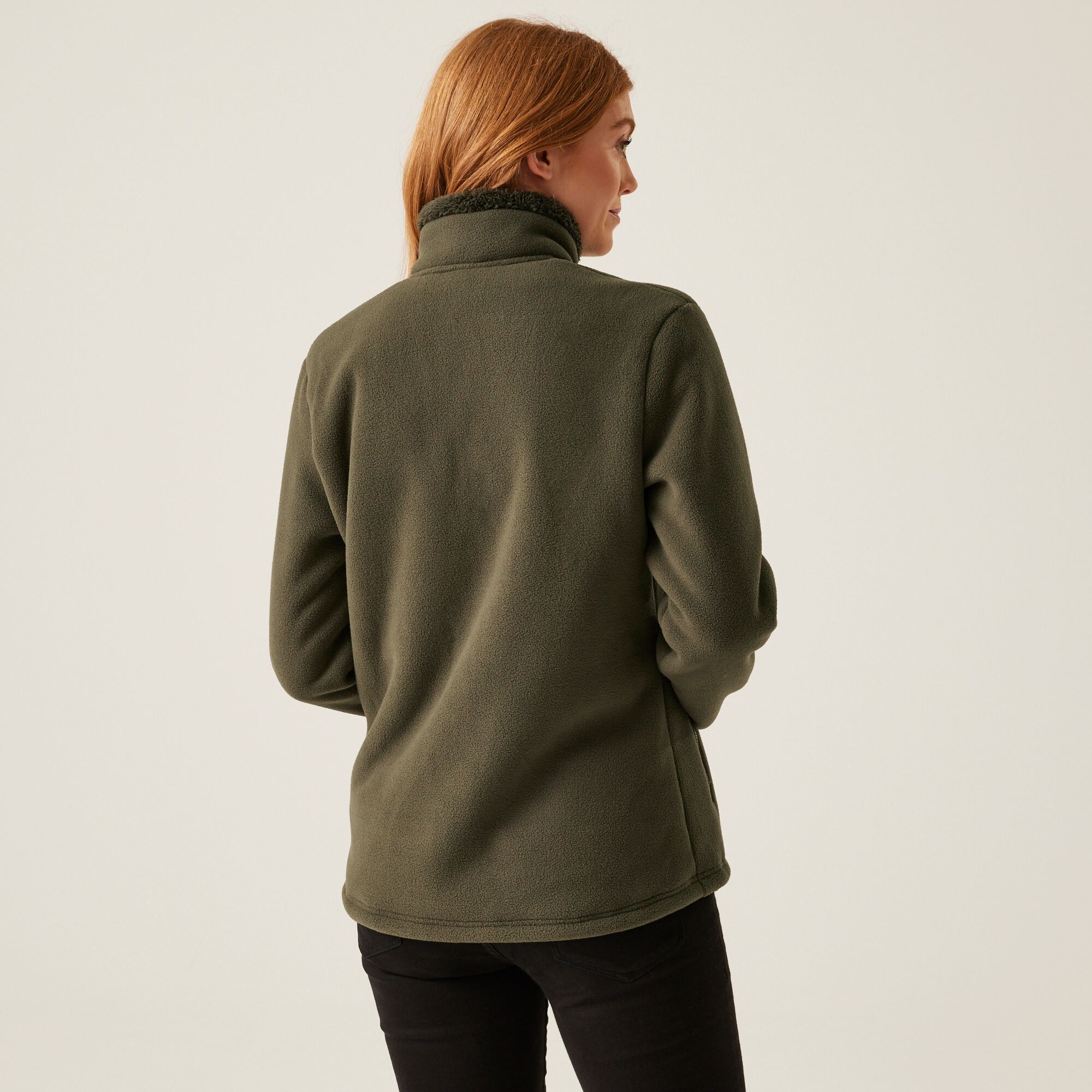Women's Brandall Full Zip Heavyweight Fleece | Dark Khaki Dark Khaki