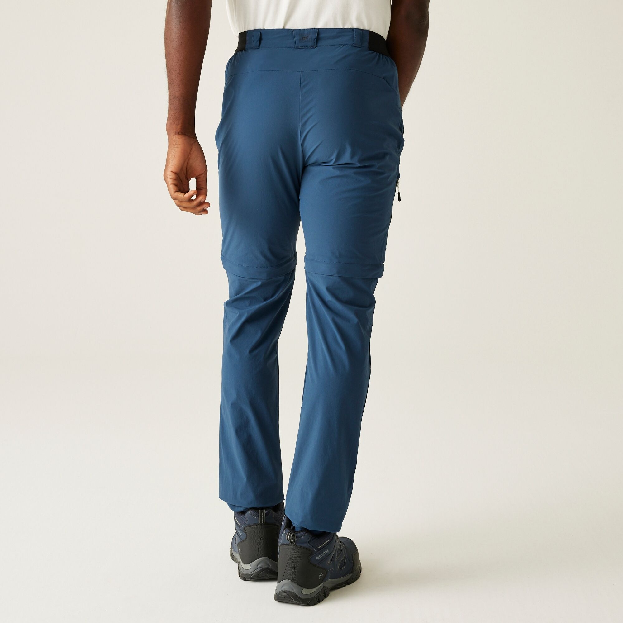 Men's Travel Light Zip Off Packaway Trousers | Moonlight Denim