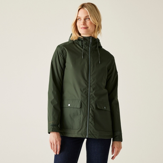 Women's Broadia Waterproof Jacket | Dark Khaki