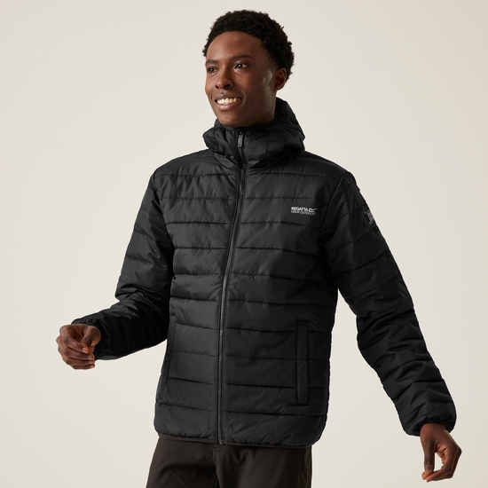 Men's Helfa Insulated Padded Jacket | Black