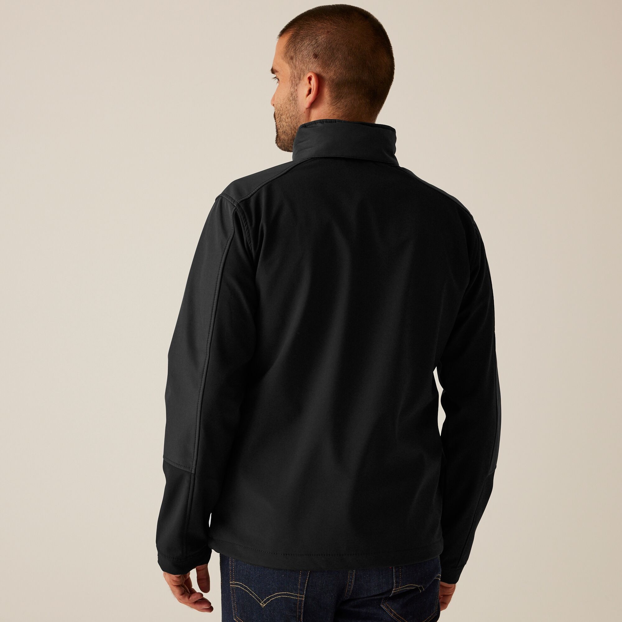 Men's Hydroforce 3 Layer Membrane Hooded Softshell Jacket | Black