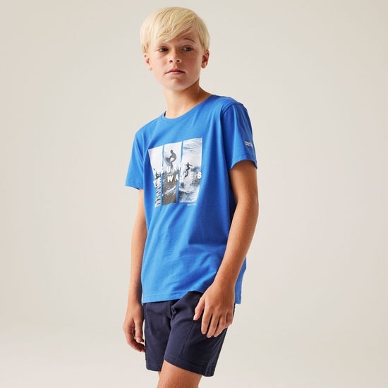 Kids' Bosley VIII T-Shirt | Olympian Blue