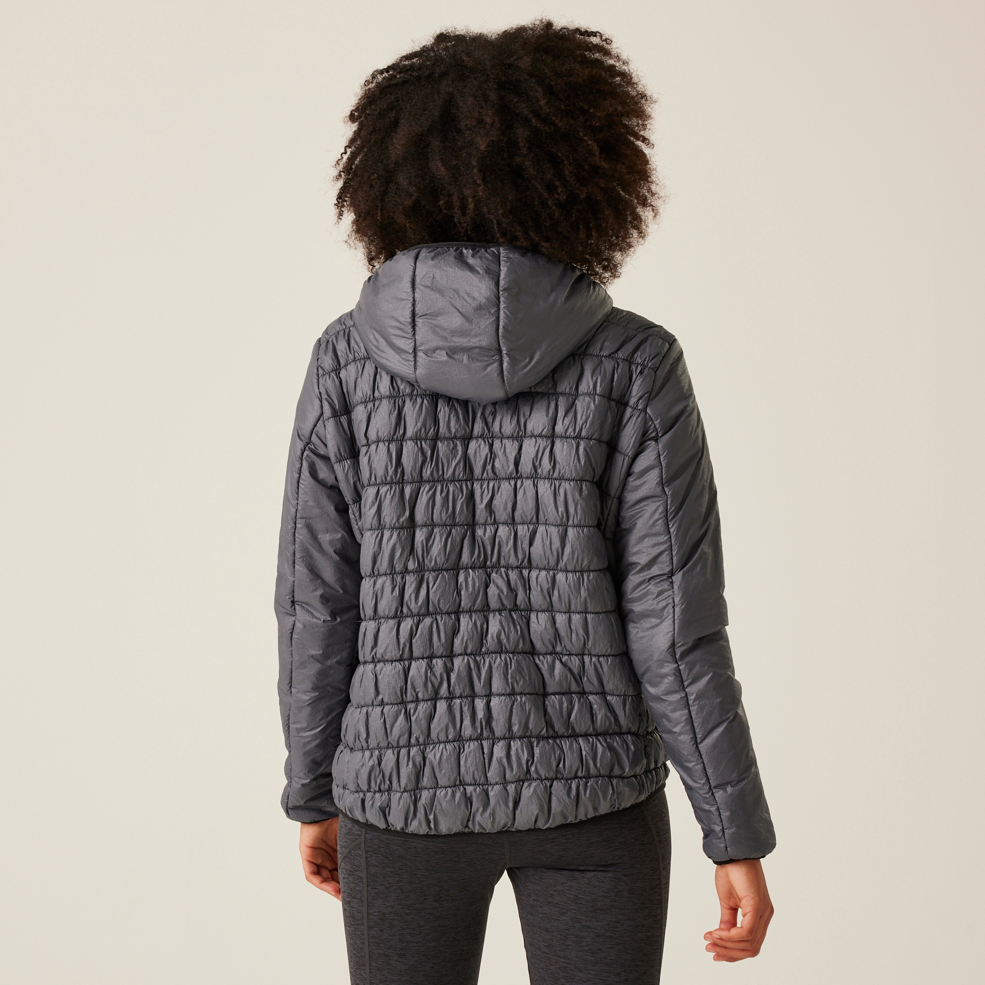 Women's Heatherly Quilted Jacket | Seal Grey