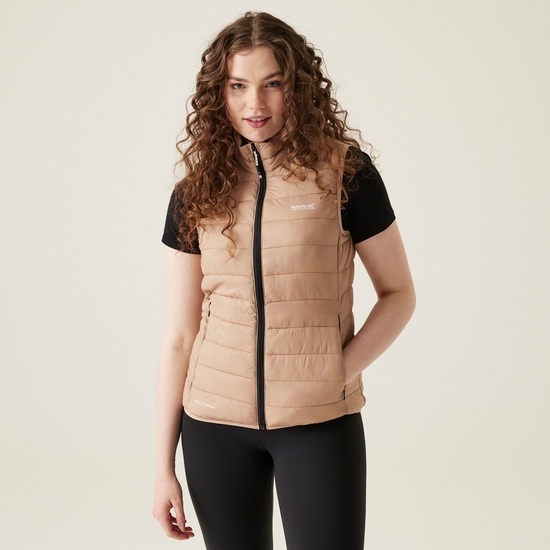 Women's Marizion Quilted Gilet | Warm Taupe