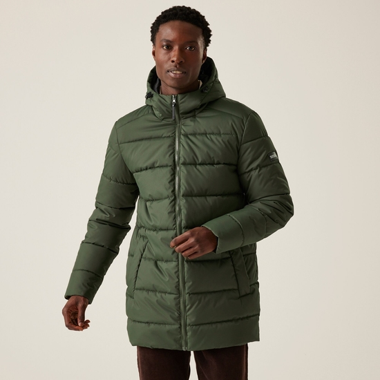Men's Lakiver Padded Jacket | Dark Khaki