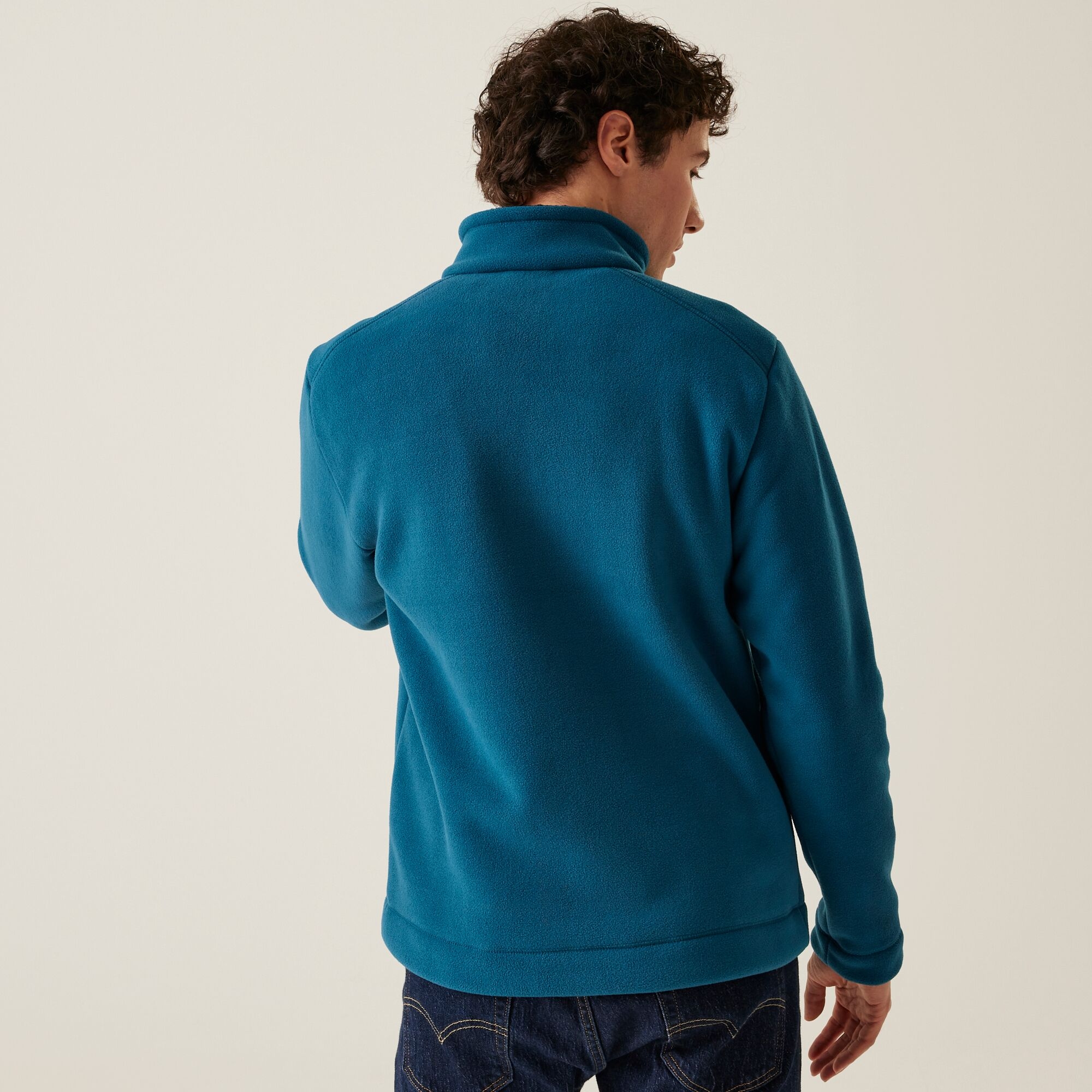Men's Garrian II Full Zip Fleece | Moroccan Blue Black