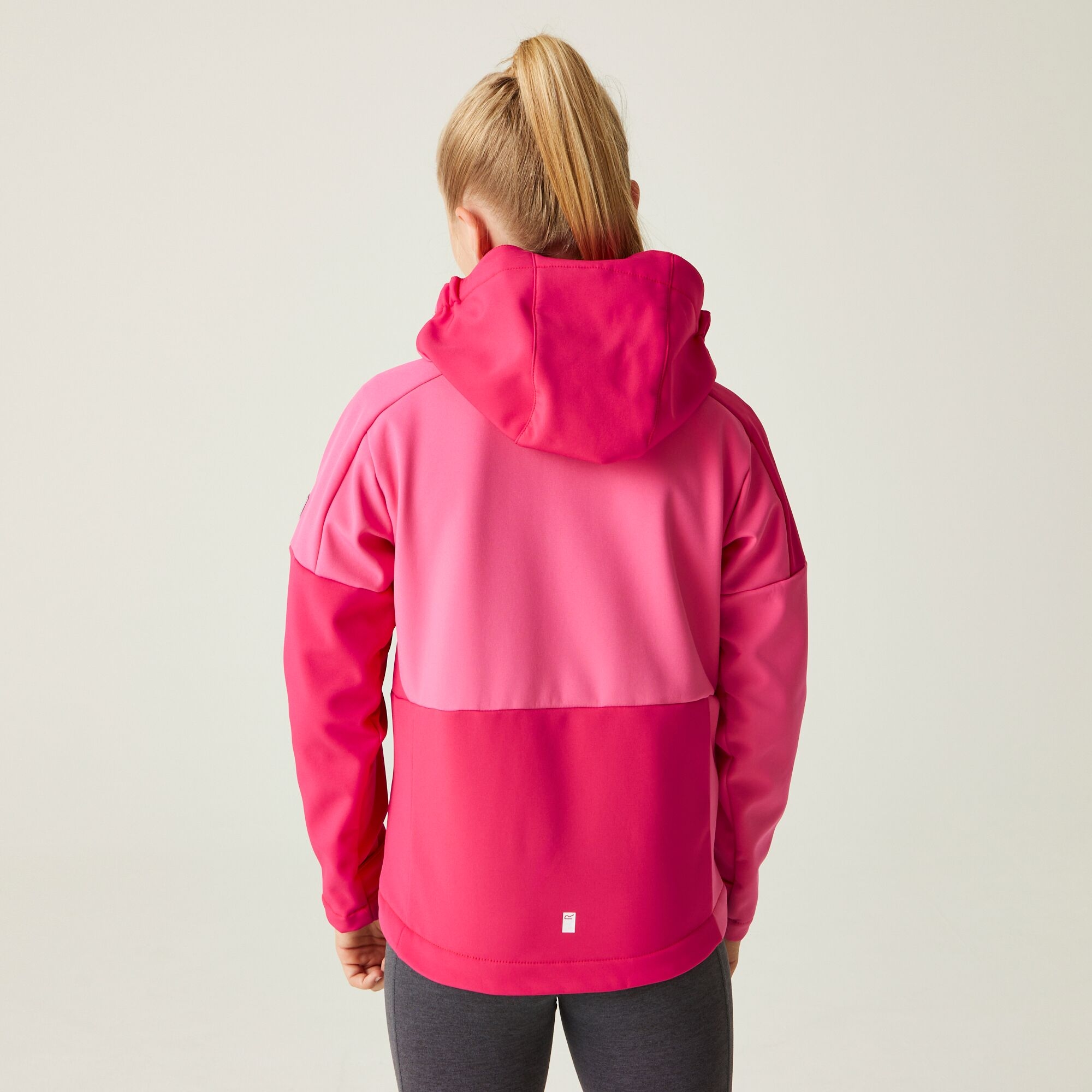 Kids' Acidity VII Softshell Jacket | Flamingo Pink Pink Potion
