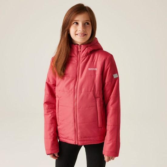 Kids' Kyrell Reversible Jacket | Mineral Red Burgundy Zebra
