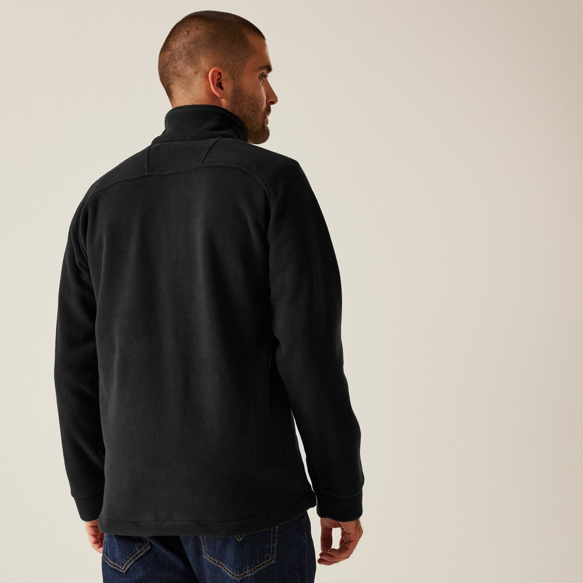 Men's Sigma Heavyweight Full Zip Fleece | Black