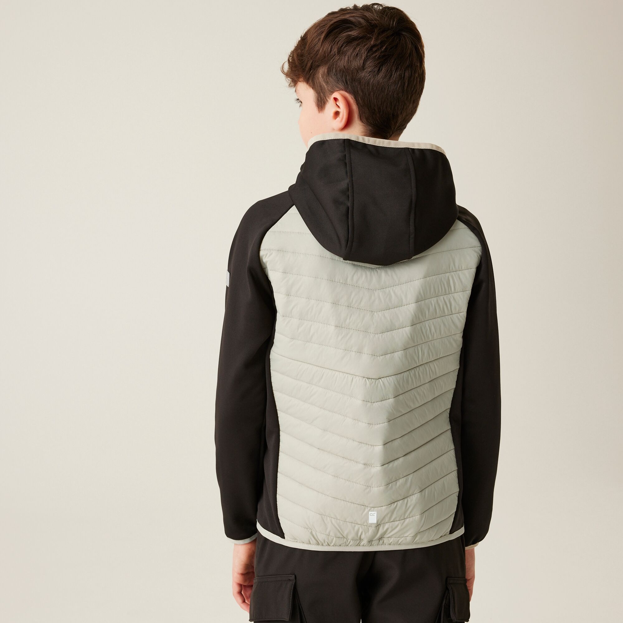 Kids' Kielder Hybrid VIII Jacket | Black Abbeystone