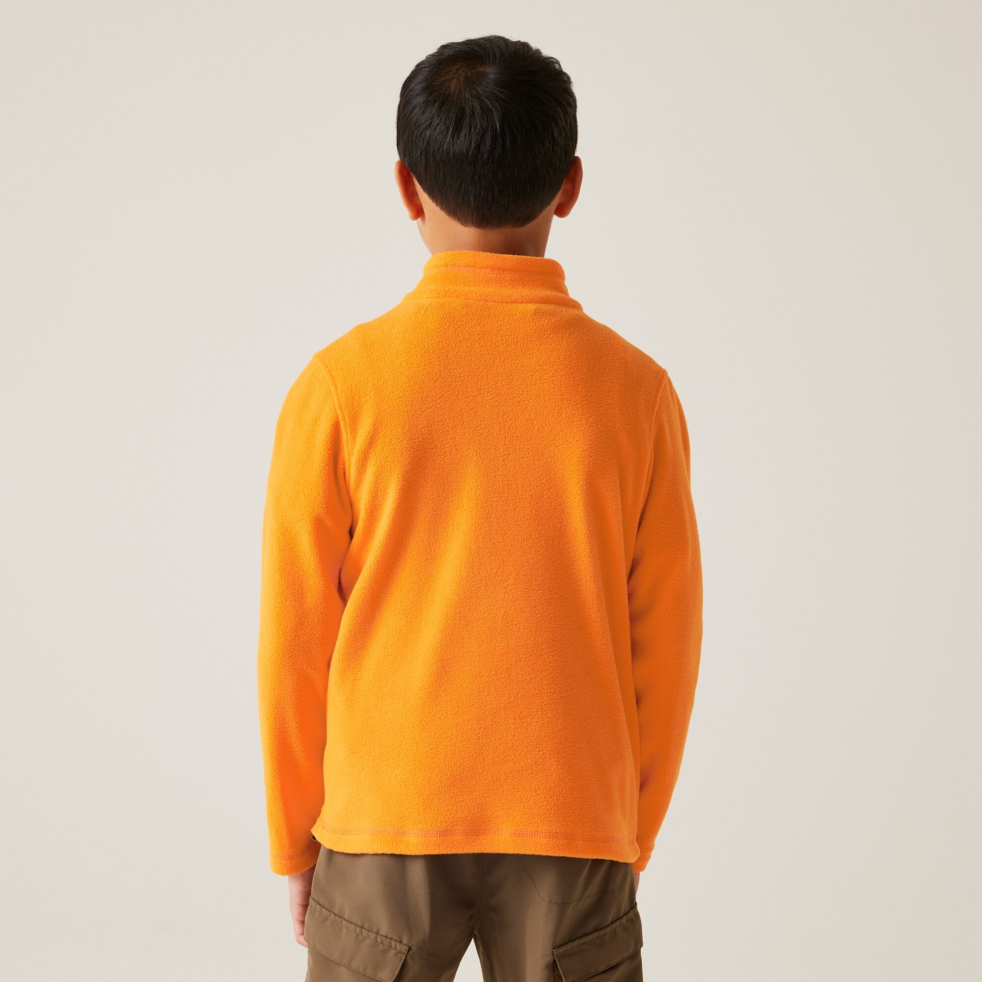 Kids' Hot Shot II Half Zip Fleece | Bright Marigold
