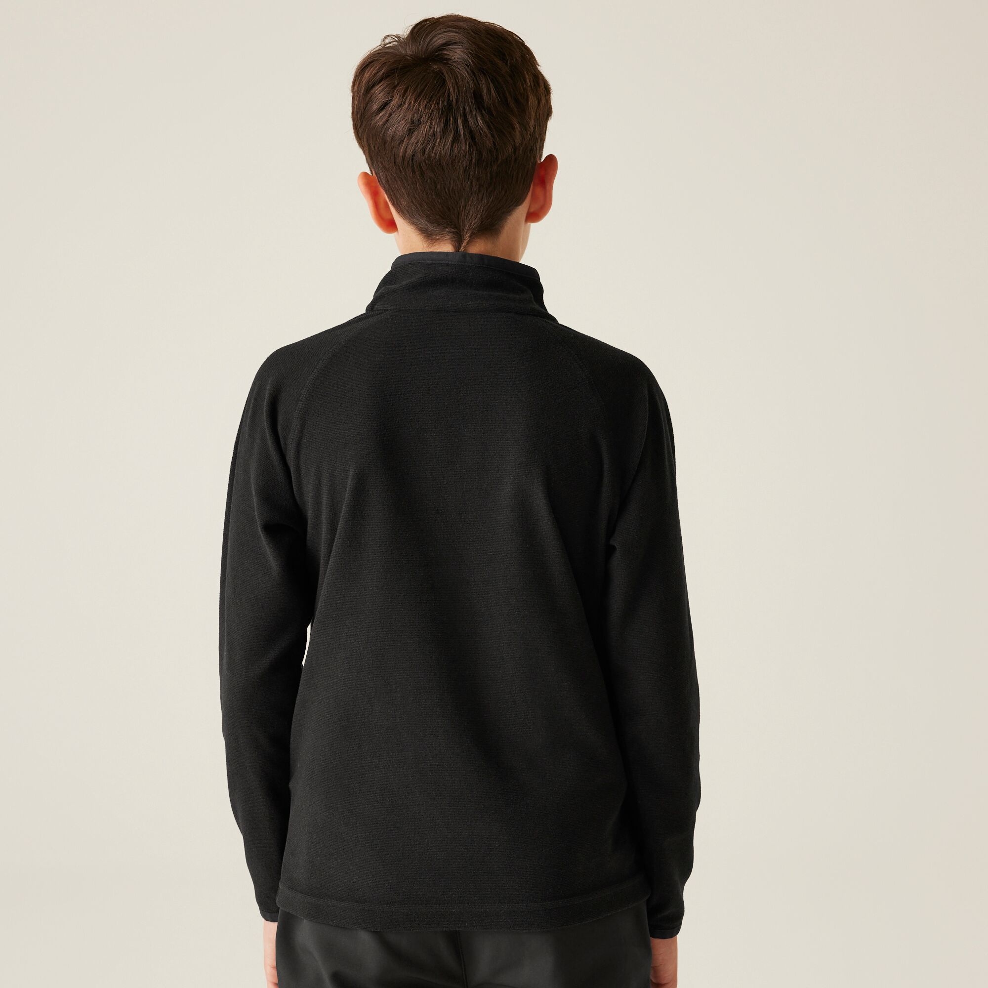 Kids' Loco Half Zip Fleece | Black