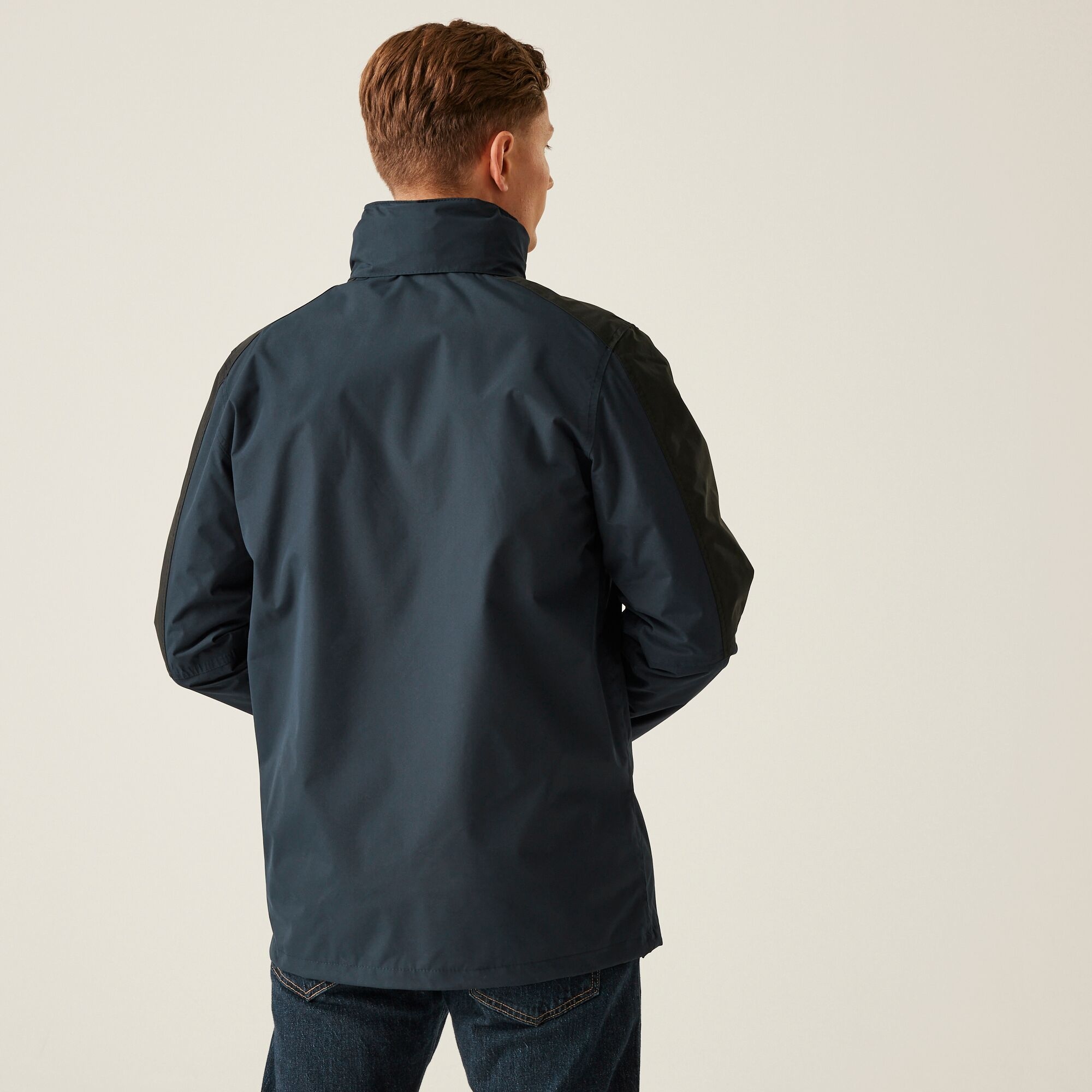 Men's Defender III Waterproof 3 In 1 Jacket | Navy Black