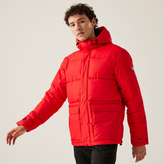 Men's Falkner Padded Jacket | High Risk Red