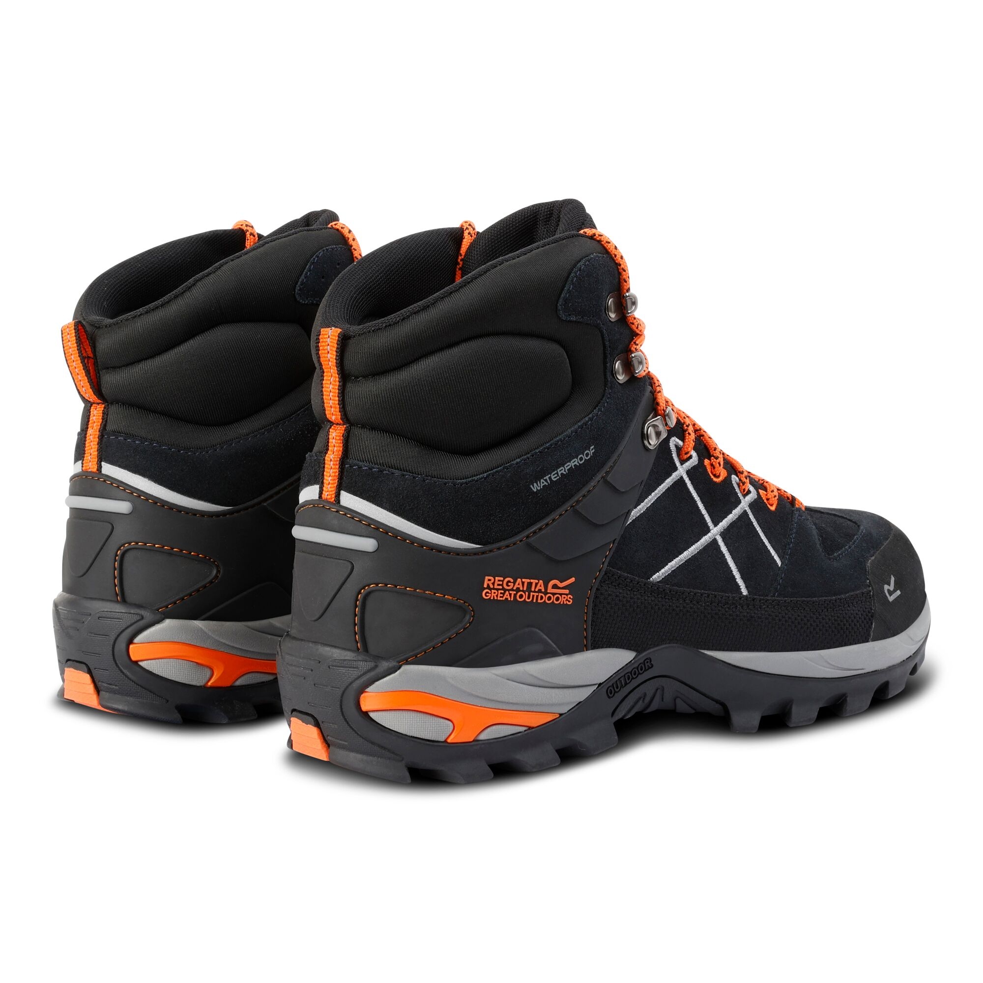 Men's Samaris Pro II Walking Boots | Ash Blaze Orange