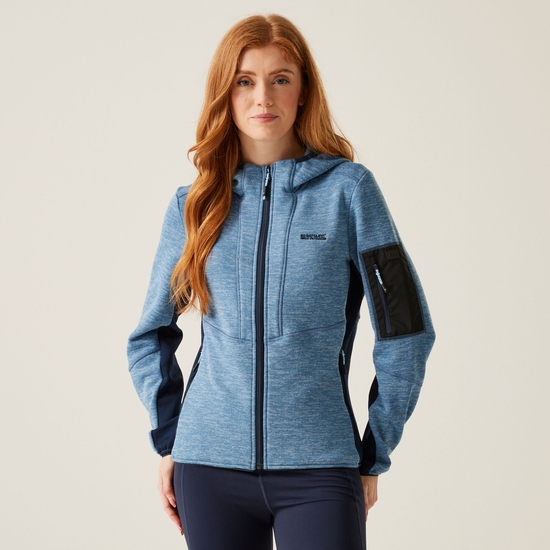 Women's Kemilia Full Zip Fleece | Coronet Blue Navy