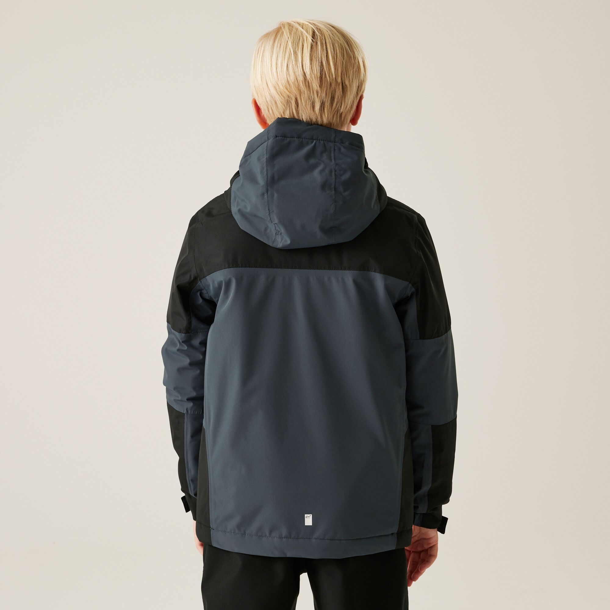 Kids' Beamz IV Waterproof Jacket | Seal Grey Black