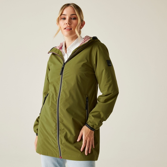Women's Lioka Waterproof Jacket | Nephrite Green