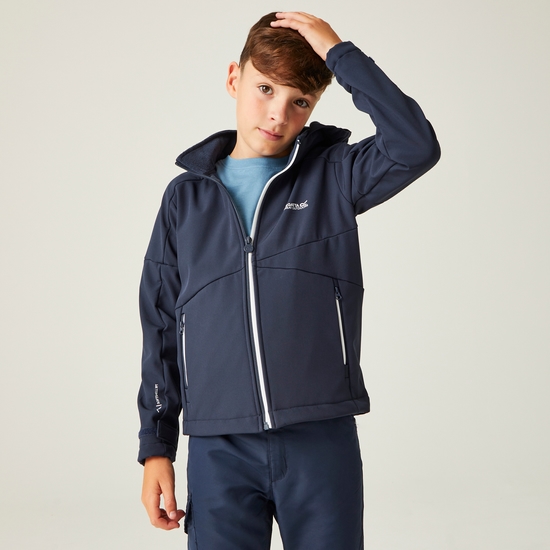 Kids' Acidity VII Softshell Jacket | Navy
