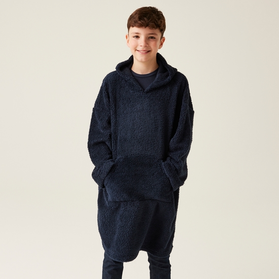 Kids' Cosy Poncho | Navy