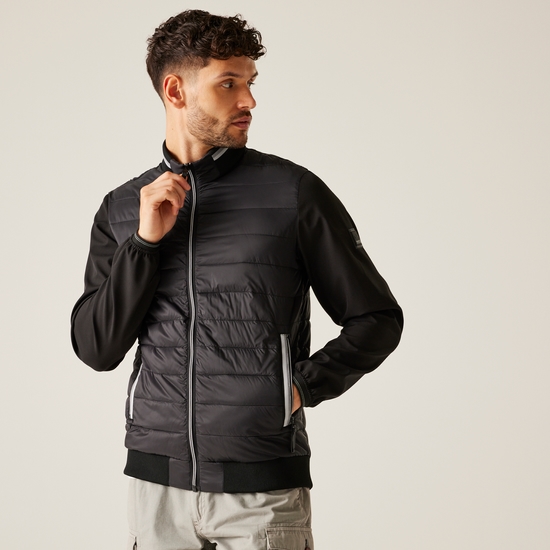 Men's Brennon Hybrid Jacket | Black
