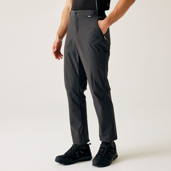 Men's Insect-Repellent Light Packaway Trousers | Ash