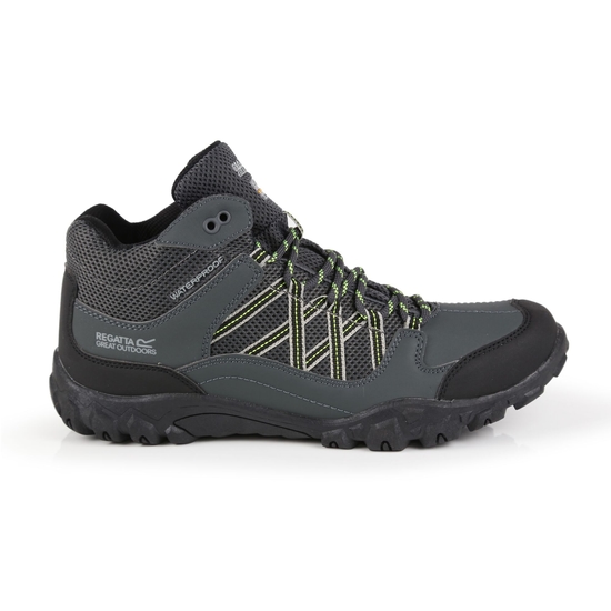 Men's Edgepoint Waterproof Mid Walking Boots | Briar Lime Punch
