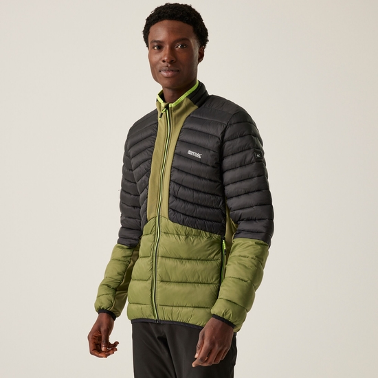 Men's Leedre Hybrid Jacket | Nephrite Green Black