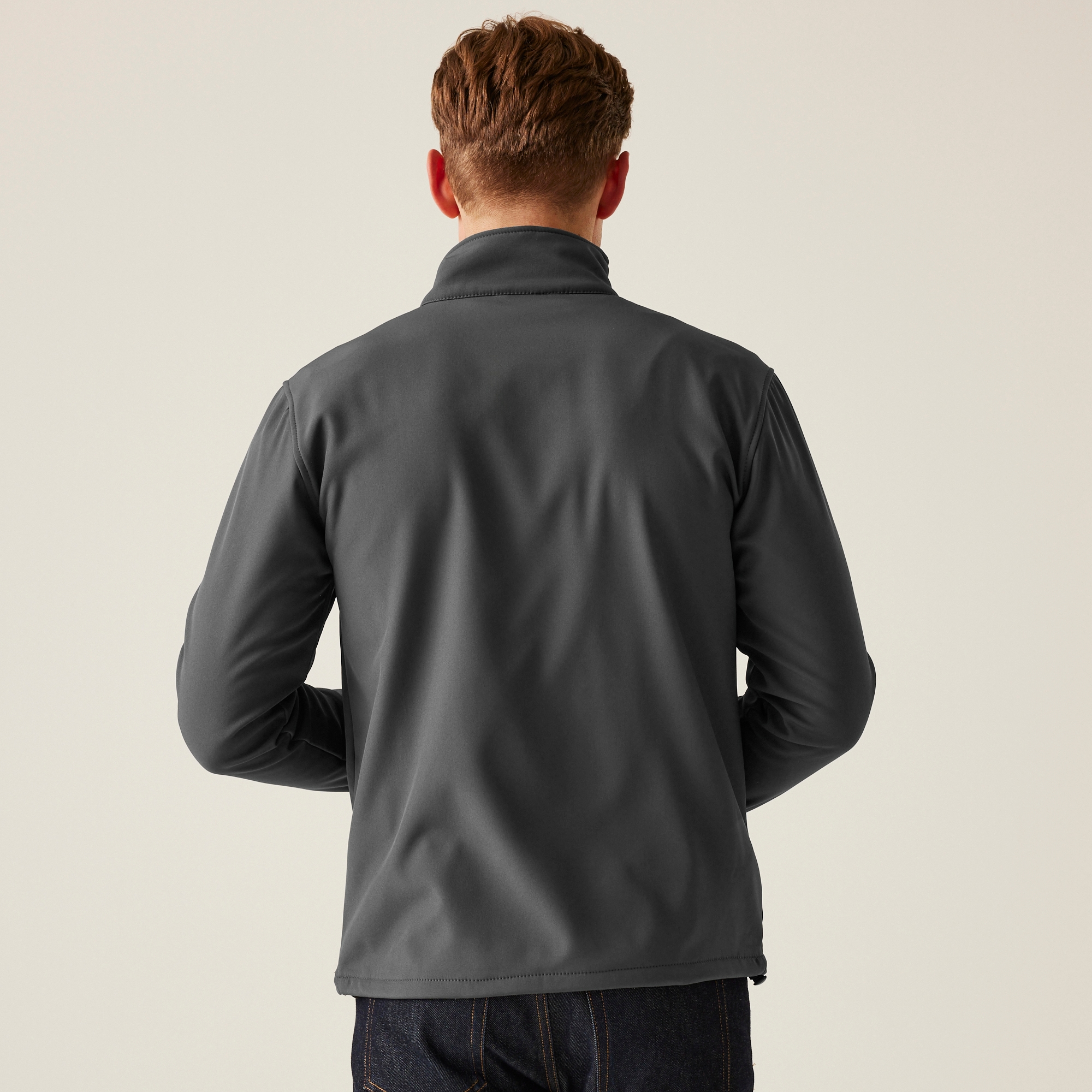 Men's Reid Softshell Jacket | Seal Grey Black