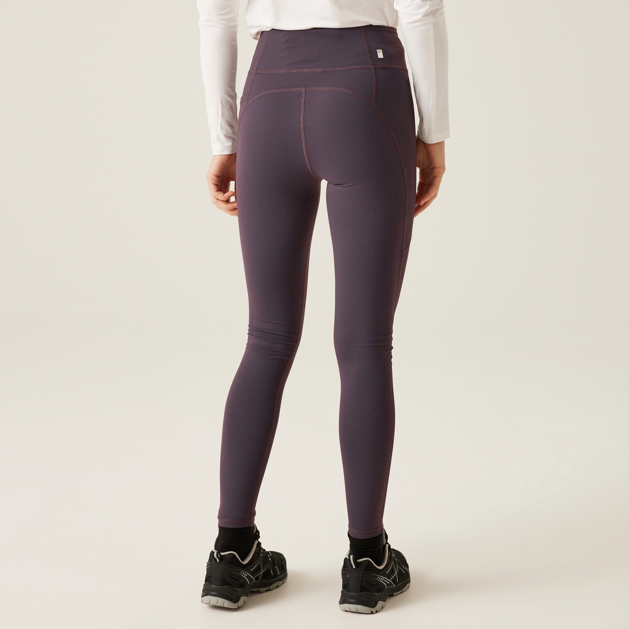 Women's Holeen Pro Compression Leggings | Deep Plum