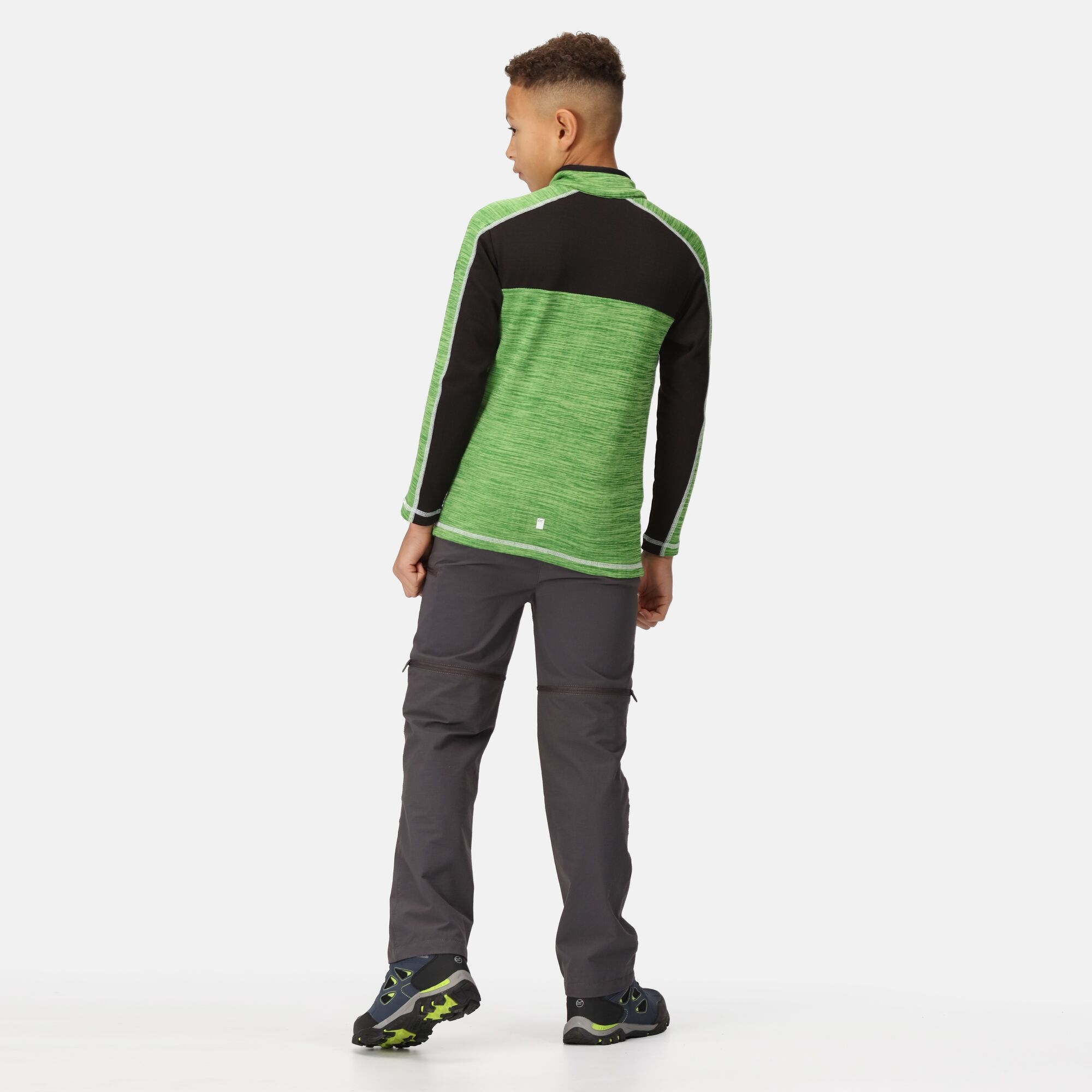 Kids' Hewley Fleece | Jasmine Green Black